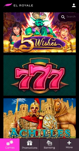 Slots in the mobile version